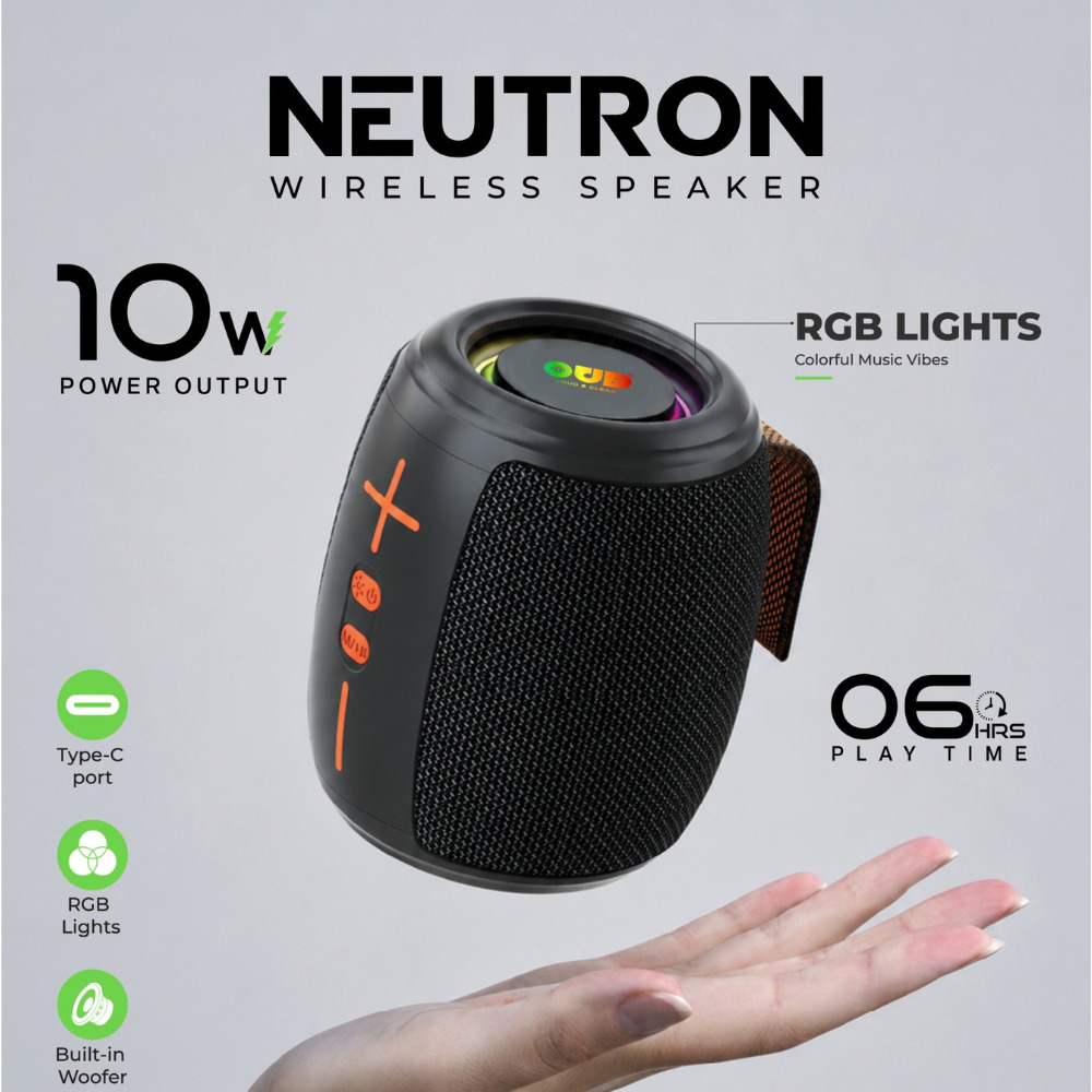 OD-BT-CL-423 Oud Neutron Wireless Speaker