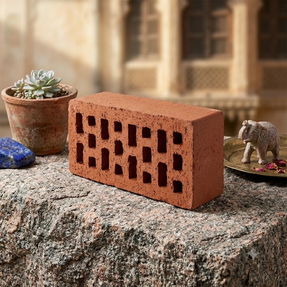 9x4x3 Inch Wire Cut Clay Bricks - Color: Yellow