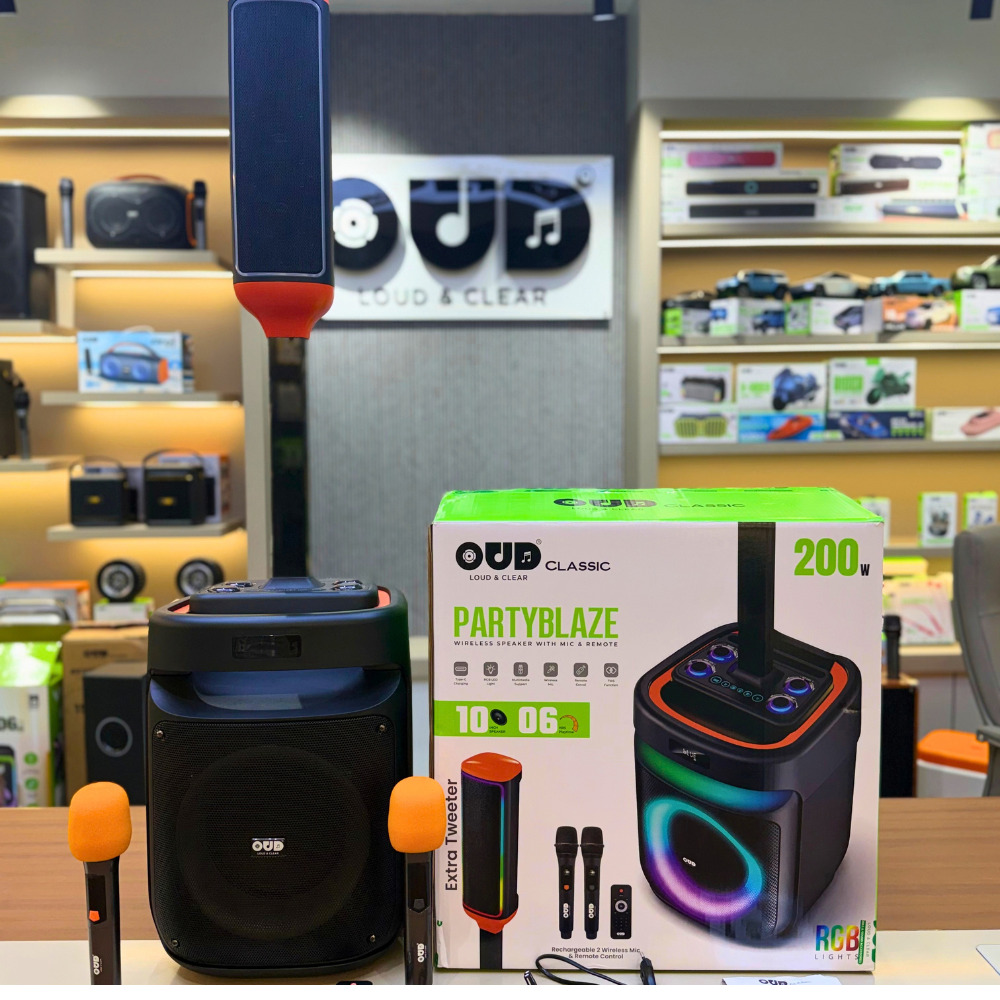 OD-BT-CL-405 Oud Partyblaze Trolley Party Speaker