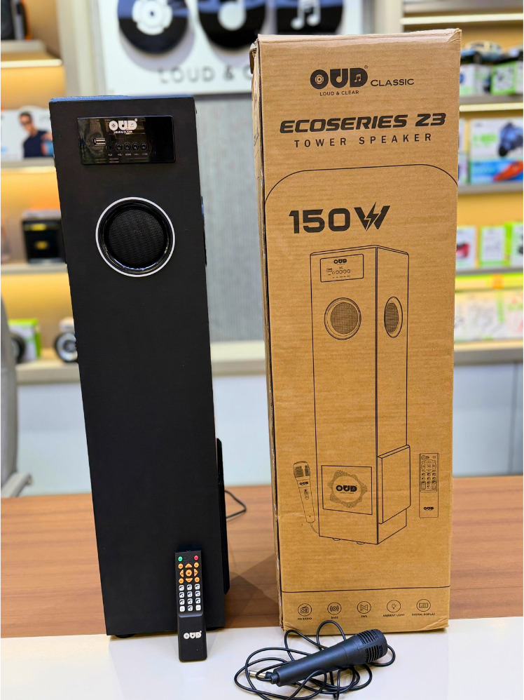 OD-TS-ECO SERIES-23 Oud Eco Series 23 Tower Speaker