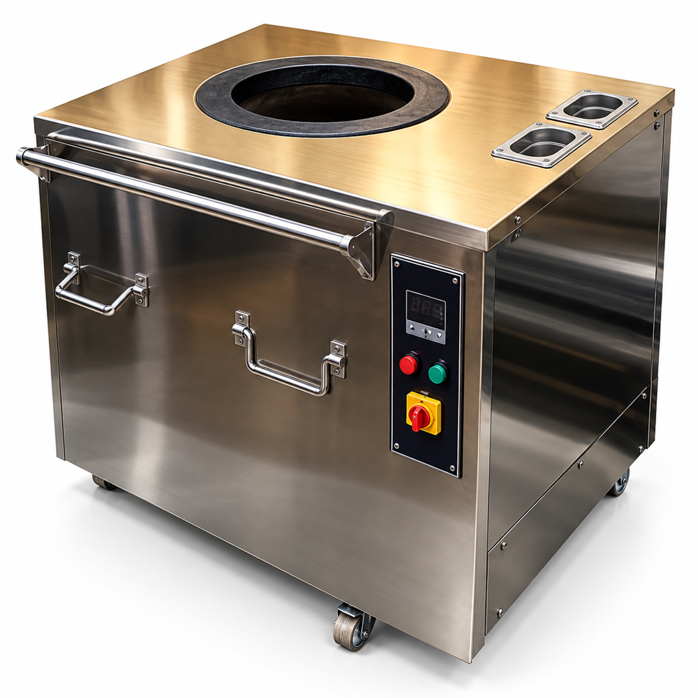 Stainless Steel Tandoor For Hotel Suppliers - Color: Silver