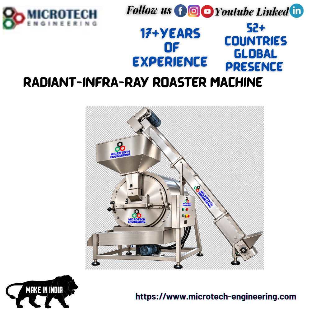 RADIANT-INFRA-RAY ROASTER MACHINE