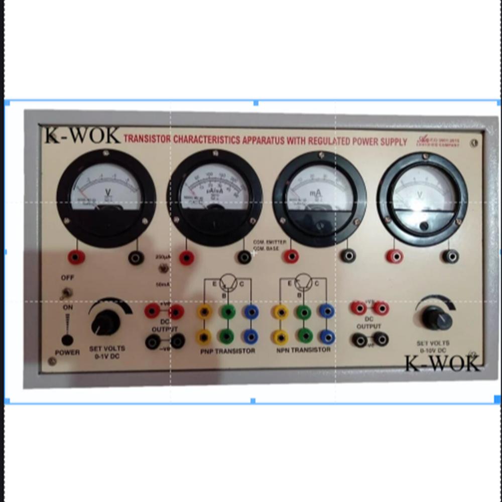 K-Wok Pnp Npn Transistor Characteristic Apparatus - Accuracy: 0.5 C Â°C