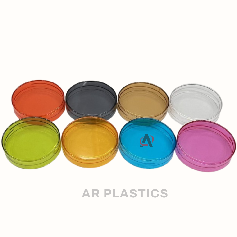 53 Mm Pet Cap - Plastic, 53 Millimeter Diameter, Various Colors Available | Screw Cap For Jars, Lightweight, Customizable, High Strength