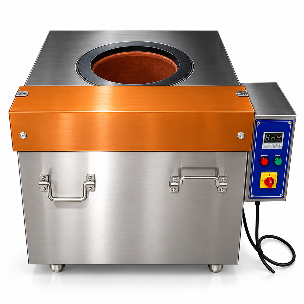 Ss Tandoor For Catering Equipment Suppliers - Color: Silver