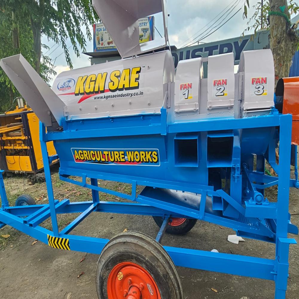 Mini Paddy Thresher With 8hp Engine - Dimension (L*w*h): 96x32x72 Millimeter (Mm)