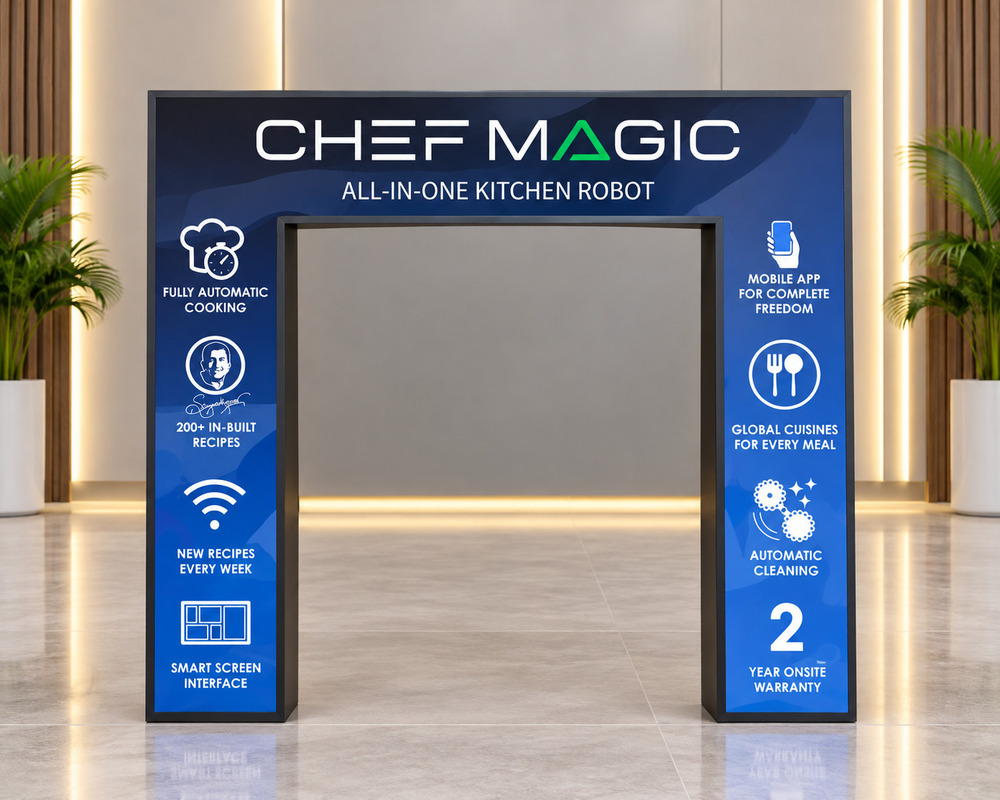 UV LED Blockout Signage