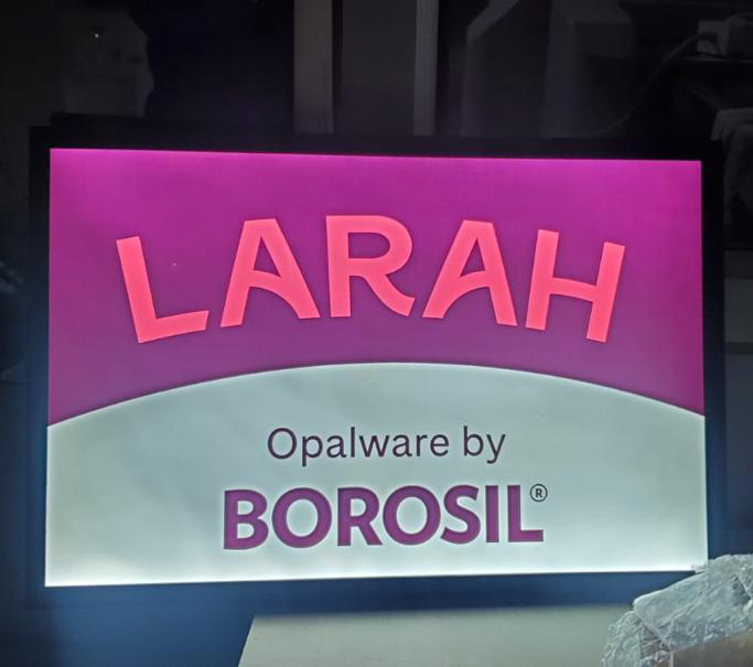 UV LED Blockout Signage