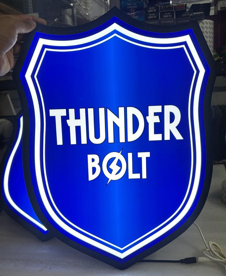 UV LED Blockout Signage