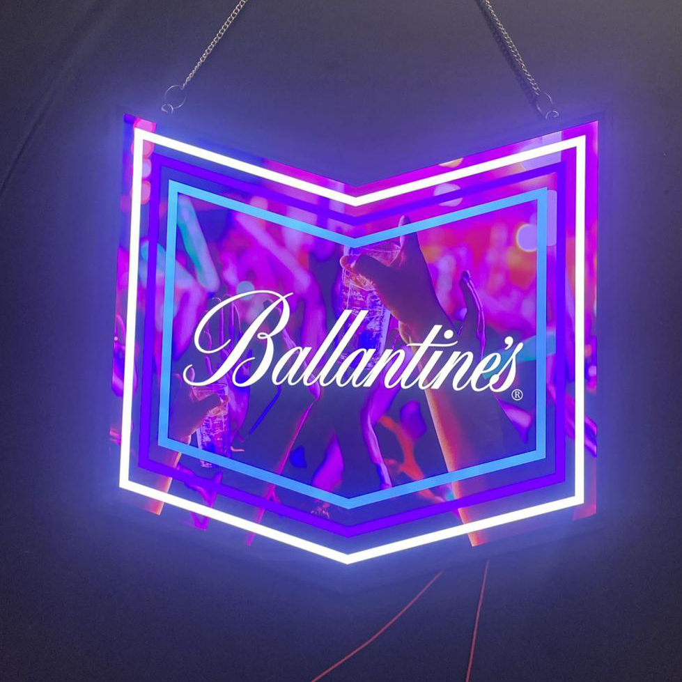 UV LED Blockout Signage