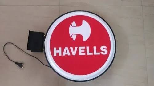 Acrylic Flange Lollipop Signage