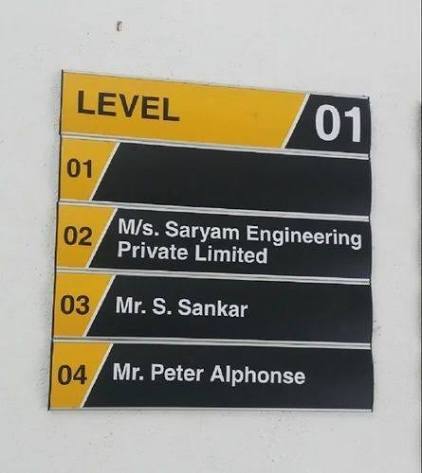 Modular Wayfinding Signage