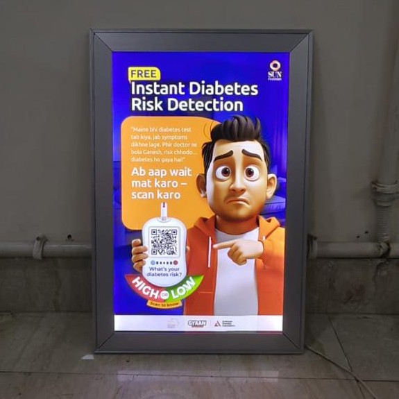 Aluminium Clip On Poster Frame
