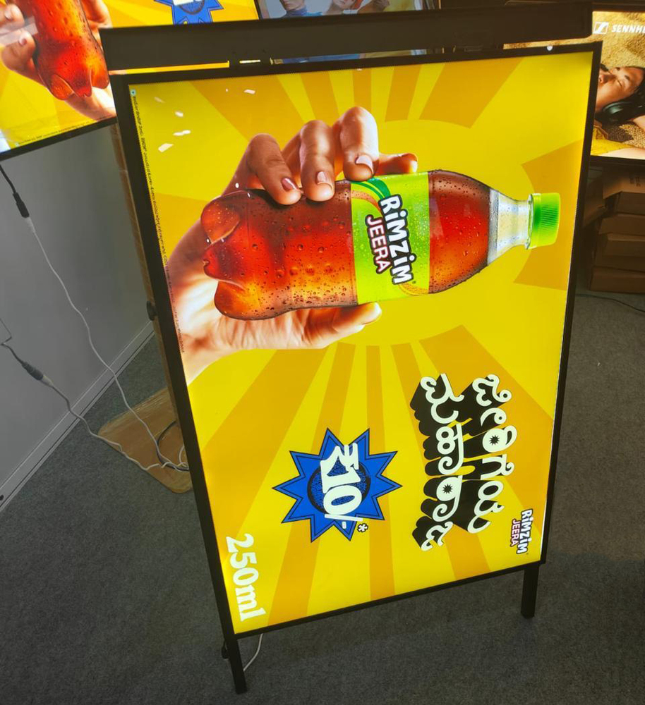 Aluminium Clip On Poster Frame