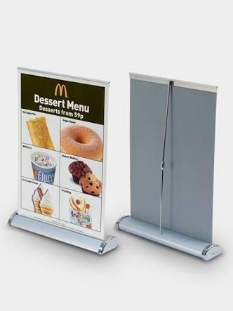 A3 Acrylic Table Top Standee