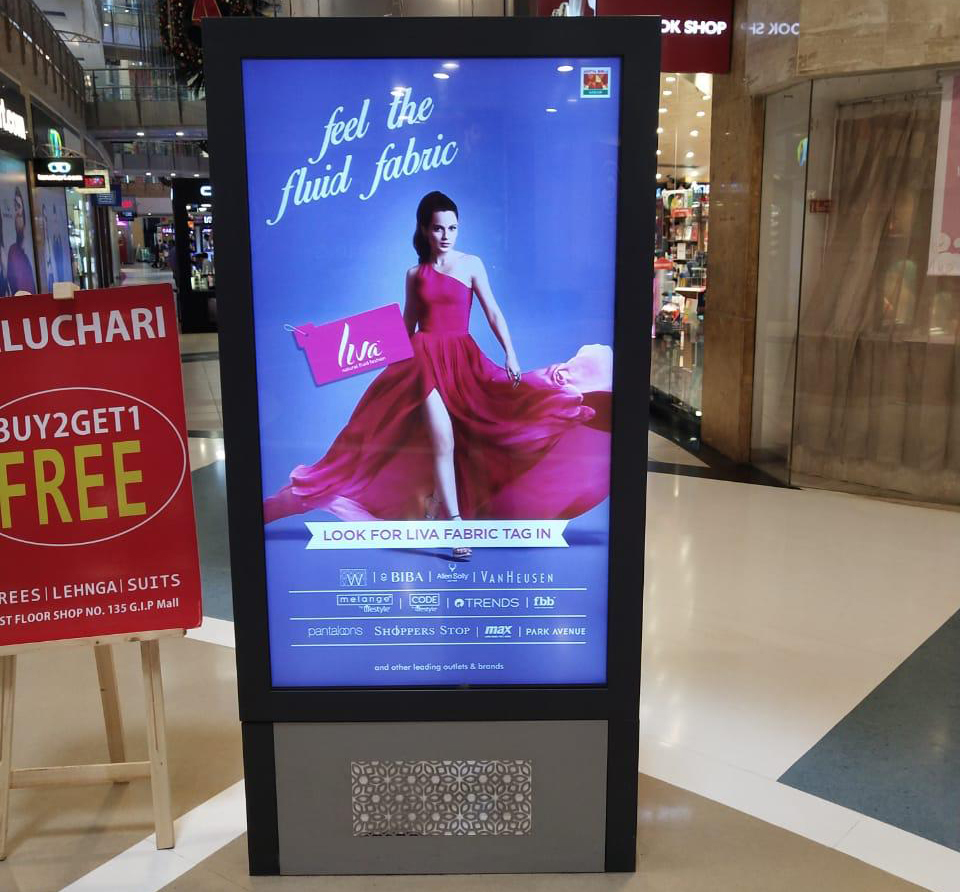LED Digital Video Advertising Standee