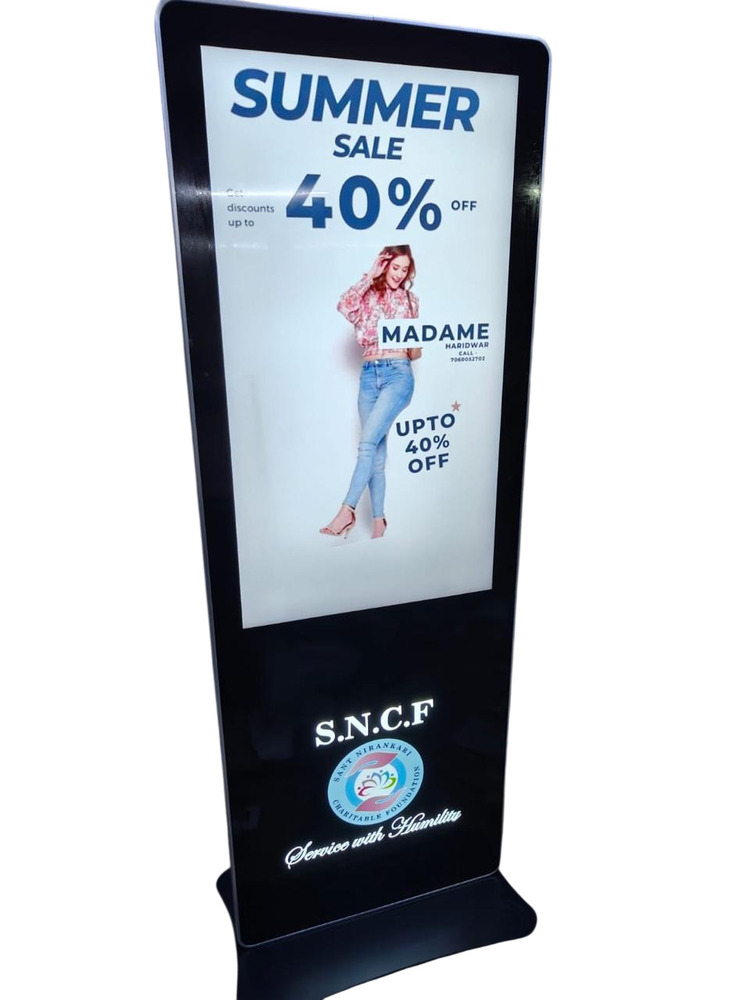 LED Digital Video Advertising Standee