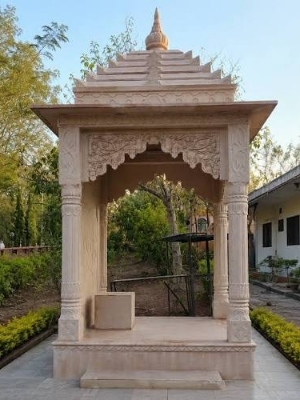 Marble Stone Temple - Color: Pink