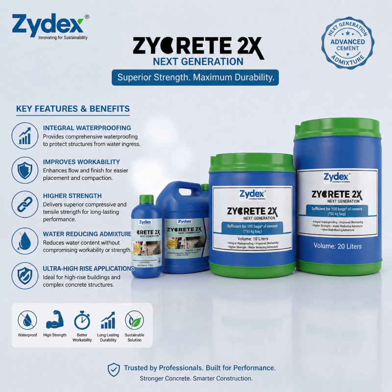 Zydex Zycrete 2x Admixture