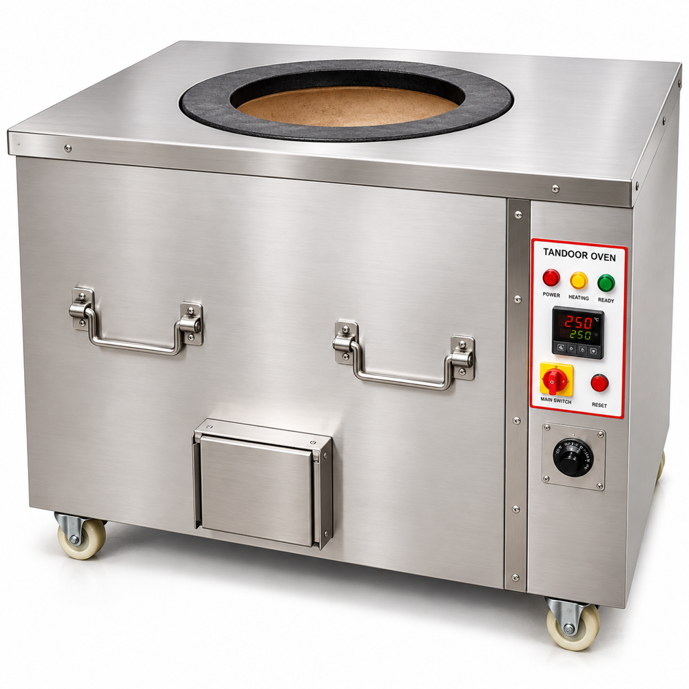 Commercial Stainless Steel Tandoor For Hotels - Color: Silver
