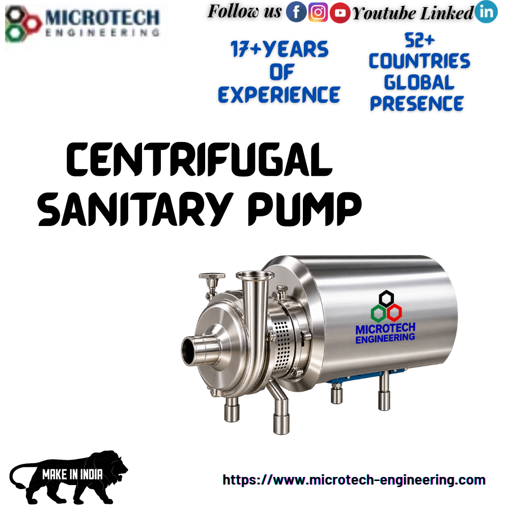 Centrifugal Sanitary Pump