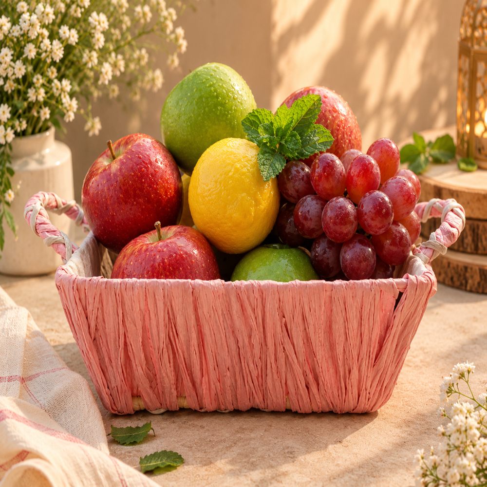 Raffia Basket