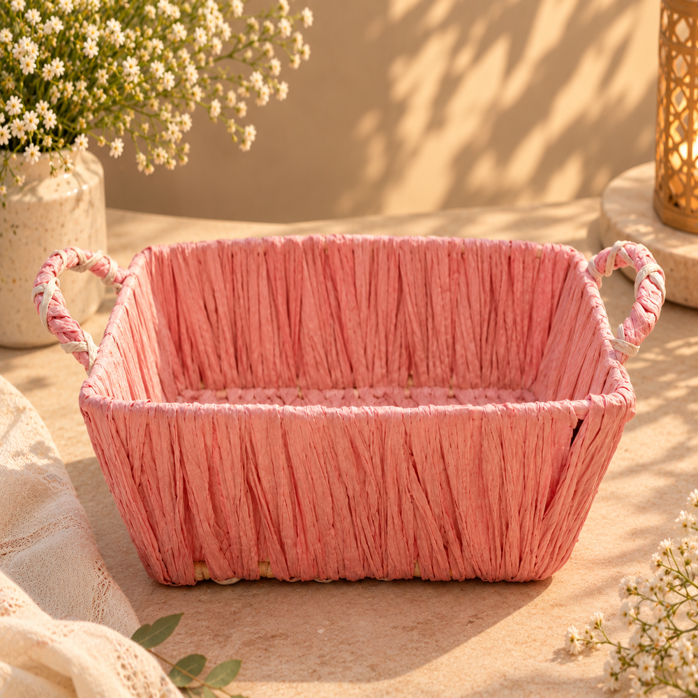 Raffia Basket