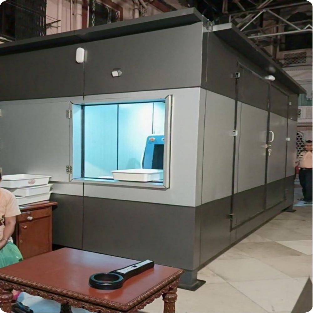Security Cabins | Portable MS Security Guard Cabin for Sale