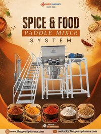 Paddle Mixer with Sifter System