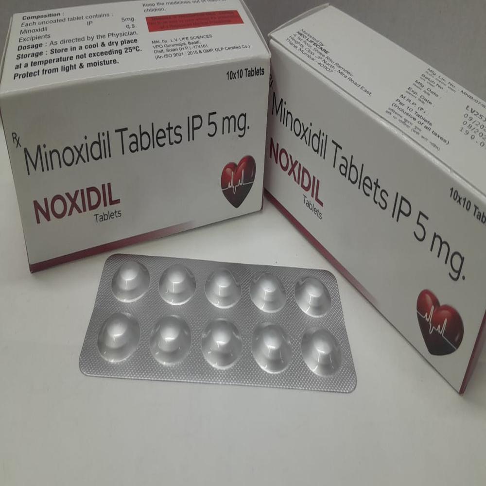 Noxidil 5mg - Dosage Form: Solid Oral Tablet
