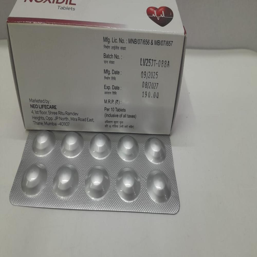 Noxidil 5mg - Dosage Form: Solid Oral Tablet