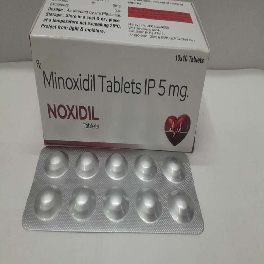 Noxidil 5mg - Dosage Form: Solid Oral Tablet