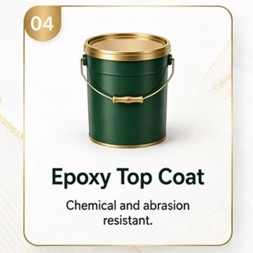 Epoxy Top Coat - Color: Available In Assorted Shades (Commonly Grey