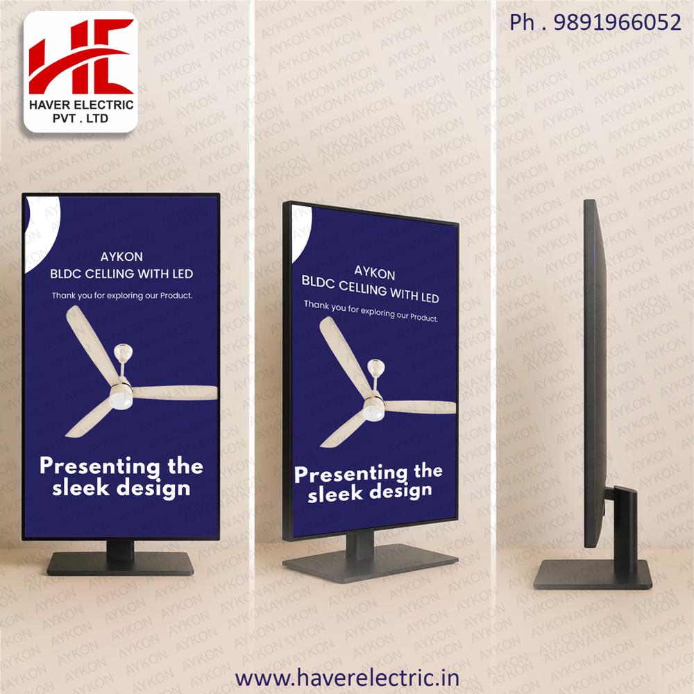 24 inch Vertical Wall Mount Display