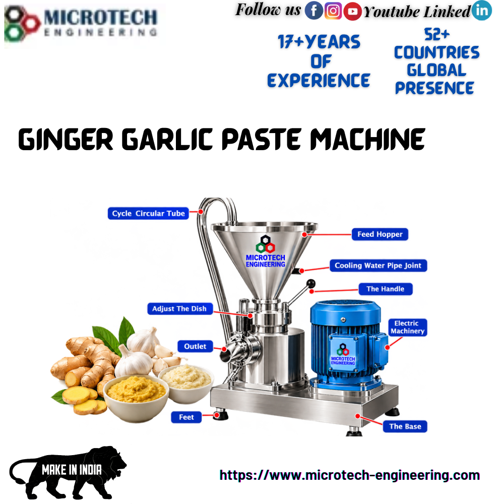 Ginger Garlic Paste Machine