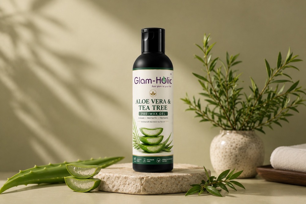 Glam-Holic Aloe Vera And Tea Tree Pre-Wax Gel