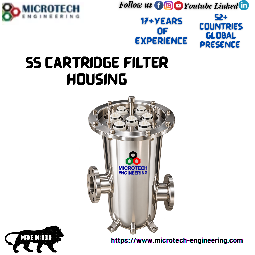 SS Cartridge Filter Housing