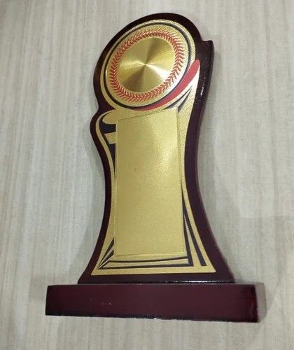 Brass Round Award Trophy