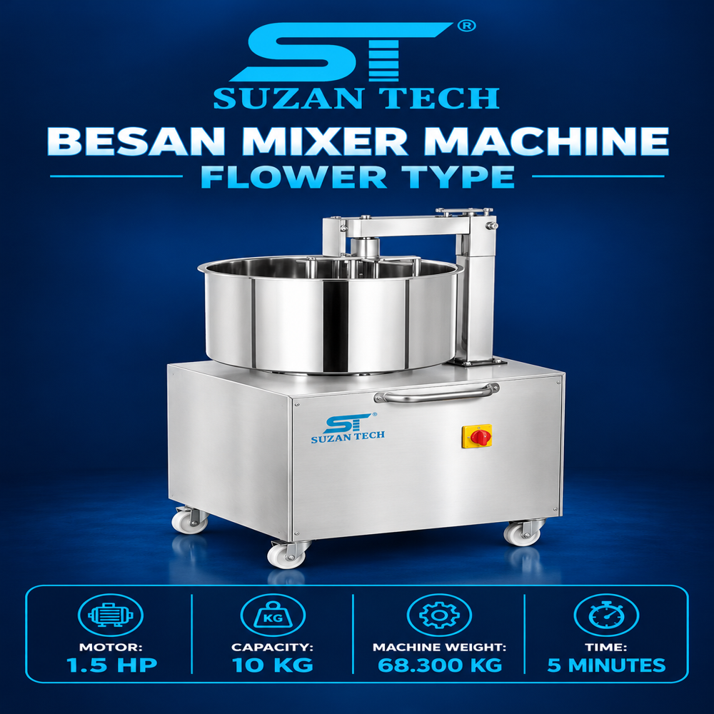 Besan Mixer Machine Flower Type - Capacity: 10&20 Kg