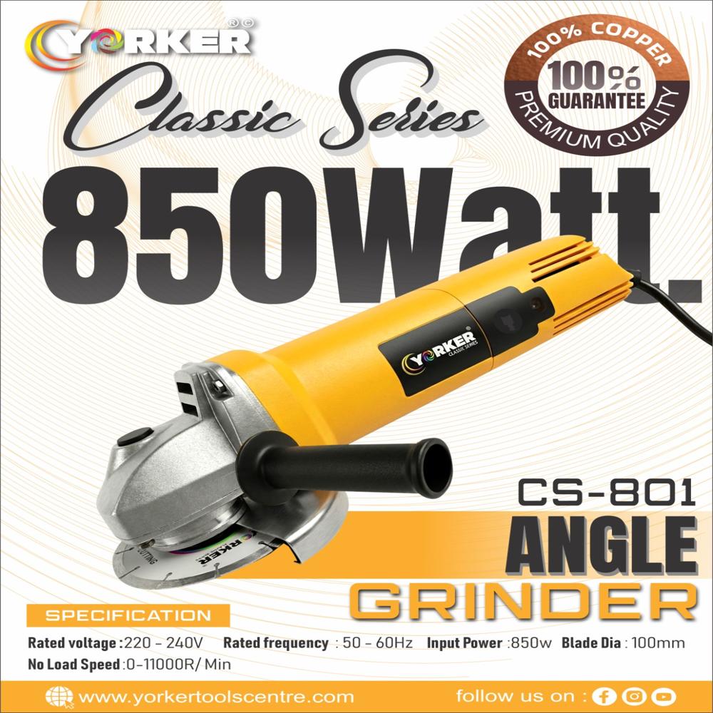 CLASSIC SERIES ANGLE GRINDER CS-801ER 850W