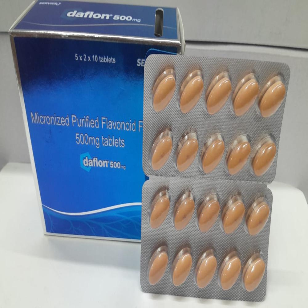 DAFLONE 500 MG TAB
