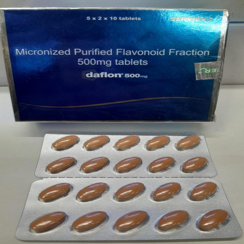 Daflone 500 Mg Tab - Dosage Form: Oral Film-coated Tablet