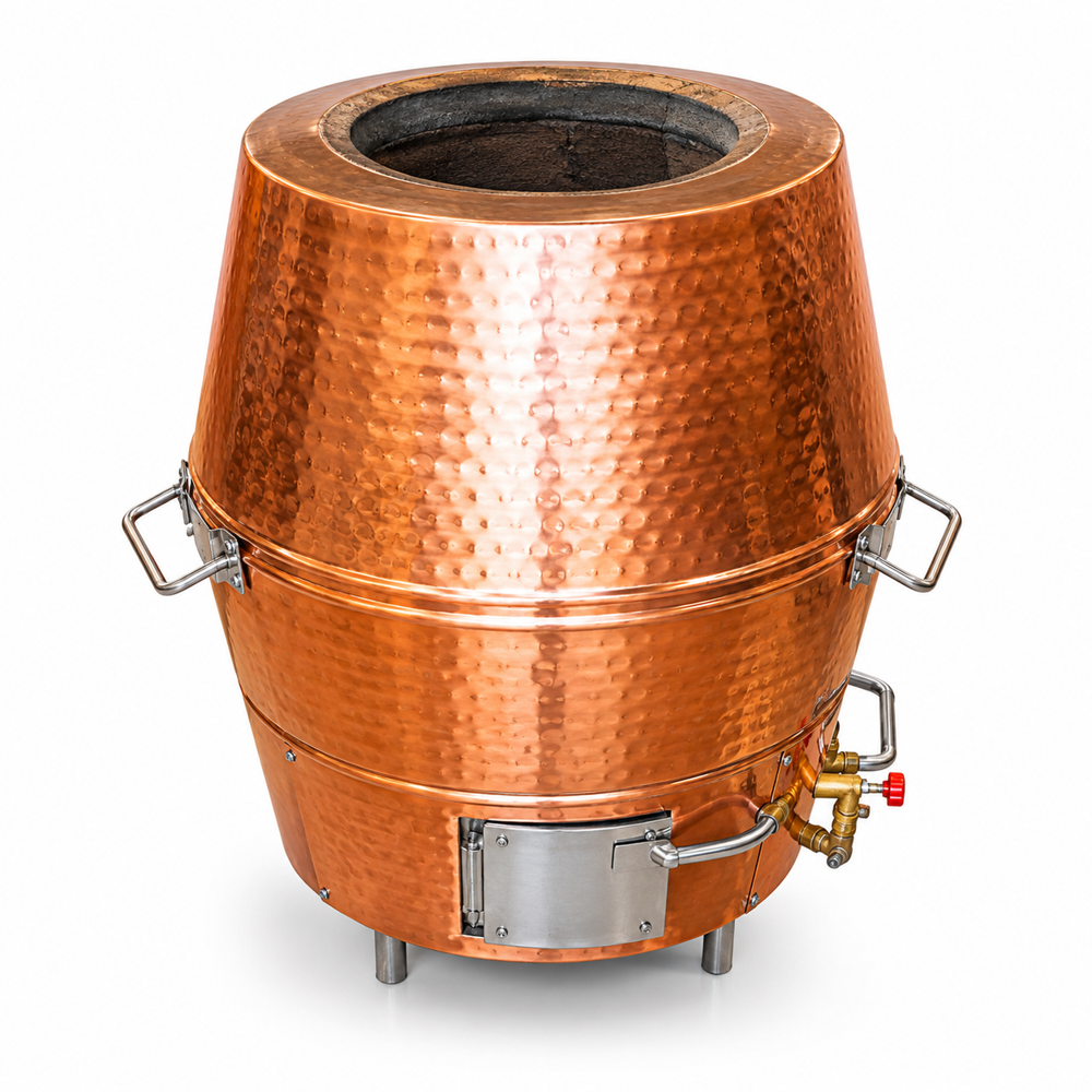 Copper Electric Tandoor For Catering - Color: Gold