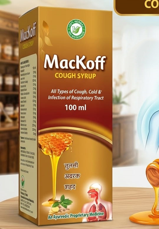 100ml Mackoff Cough Syrup