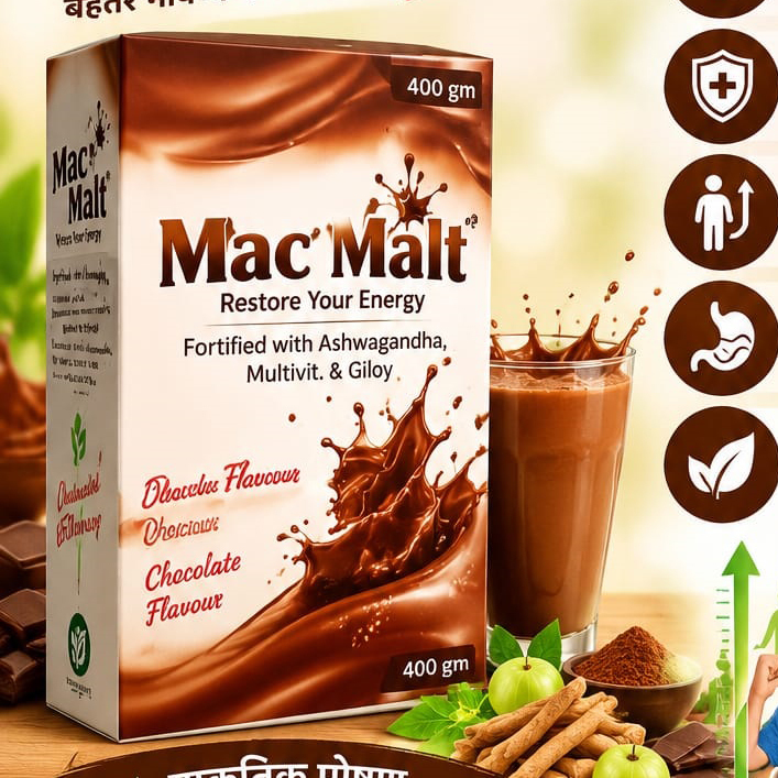 400g Chocolate Flavored Mac Malt Supplement
