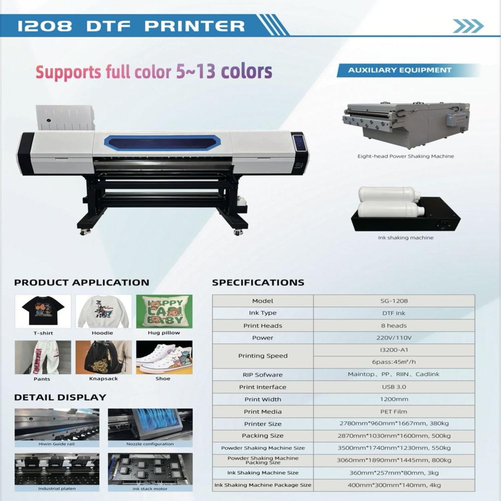 Dtf 48" 8head I3200