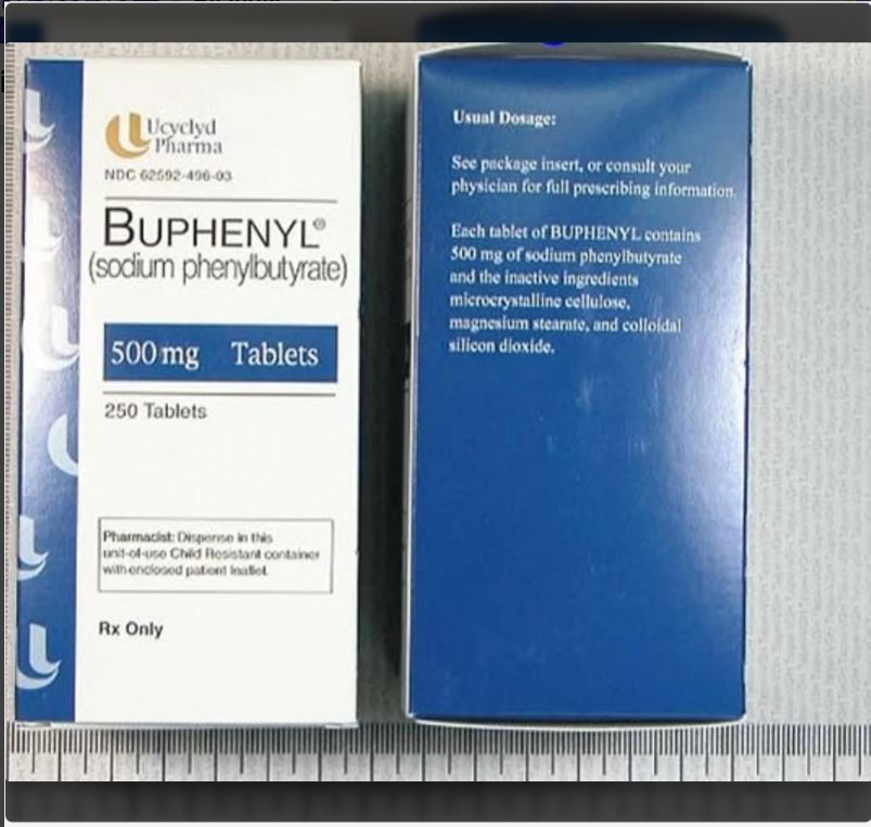 Buphenyl sodium 500 mg