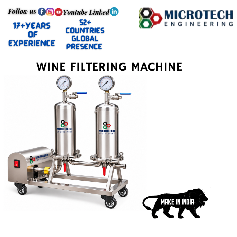 Wine Filtering Machine