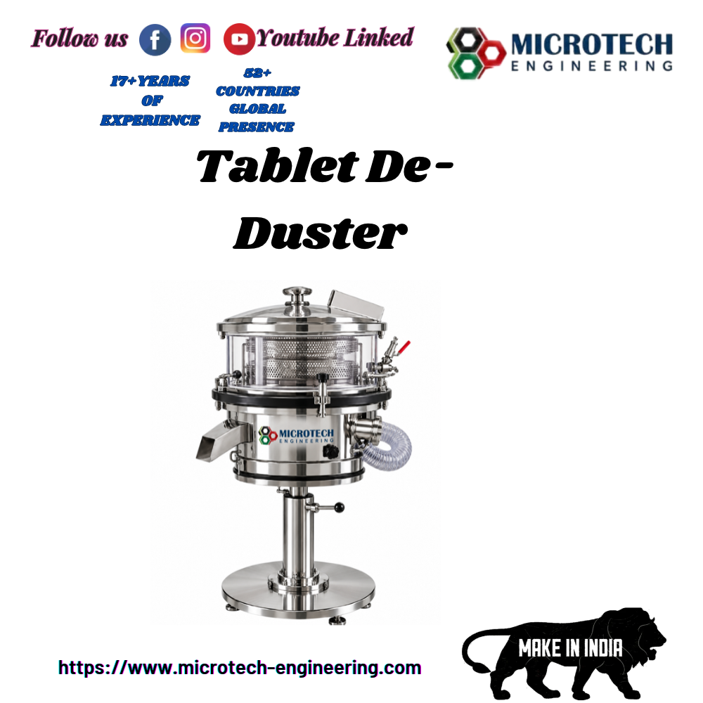 Tablet Deduster Machine