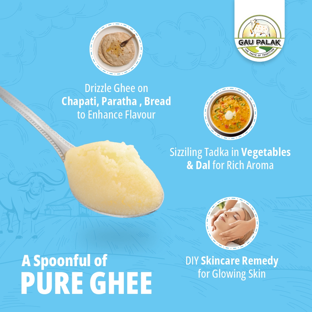 500ml Buffalo Ghee - Age Group: Children